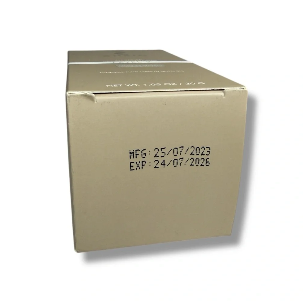 Cheio Thickening Hair Fibers Medium Brown Level 2  Covers‎ Spots in Seconds 30g